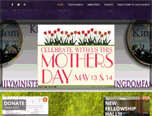 Tablet Screenshot of kingdomfamilyministry.org